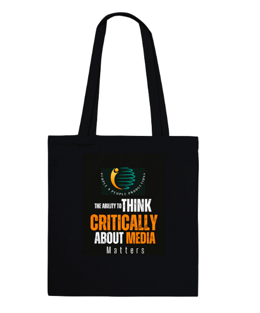 Think Critical In Orange Black Classic Tote Bag