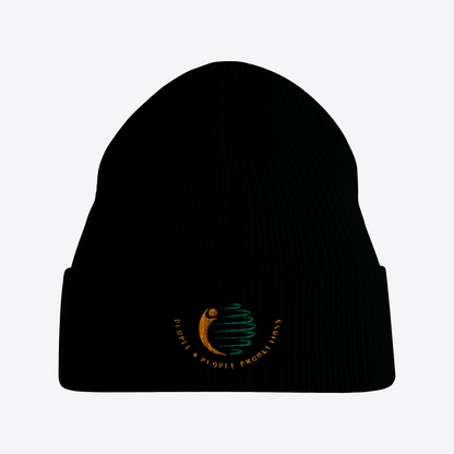 P4pP Sustainable Cuffed Beanie Blue